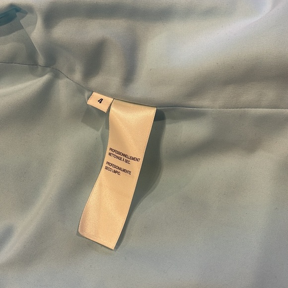 Doncaster Robin Egg Blue Jacket | Size 4 | NWT | Zip-Up Pastel Business Blazer - Picture 9 of 14